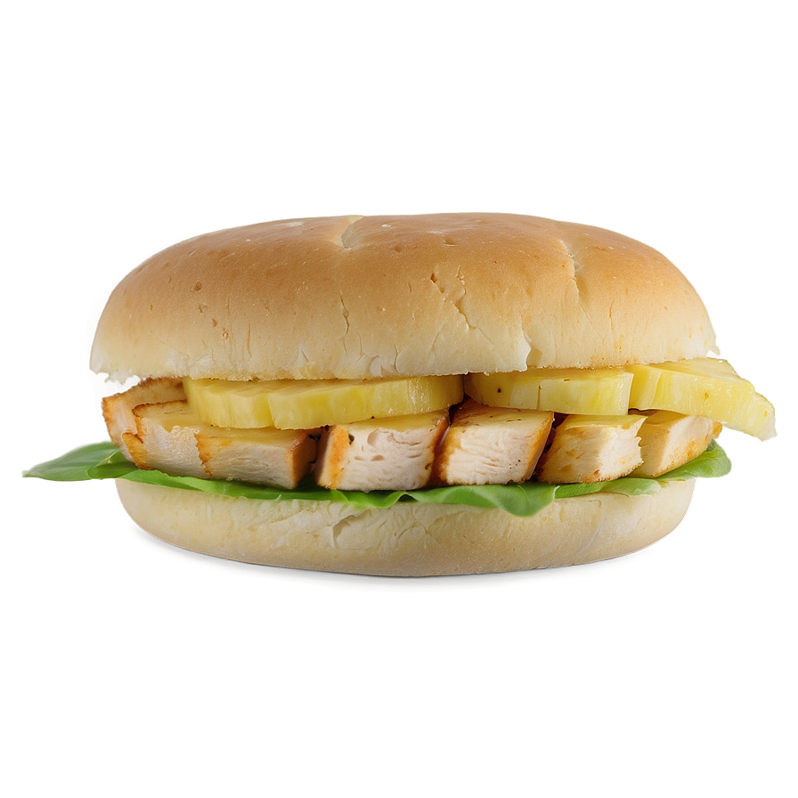 Pineapple Chicken Sandwich Png 22 PNG Image