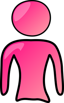 Pink Abstract Figure Graphic PNG Image