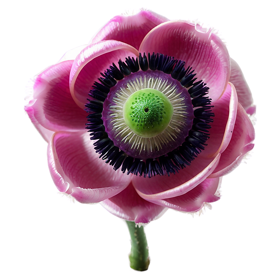 Pink Anemone Png Kun PNG Image