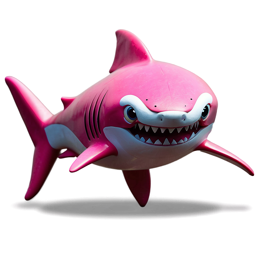 Pink Baby Shark For Theme Party Png Kil65 PNG Image