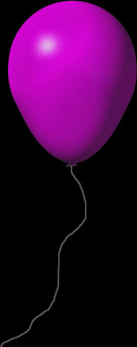 Pink Balloon Transparent Background PNG Image