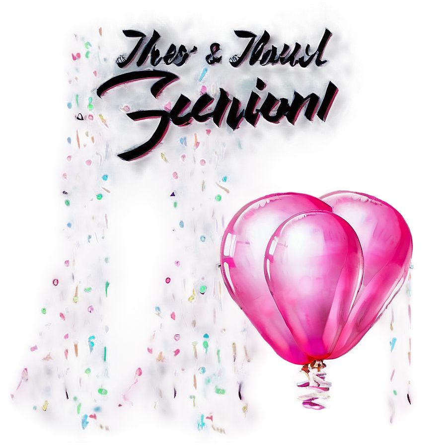 Pink Balloons For Special Occasions Png 67 PNG Image