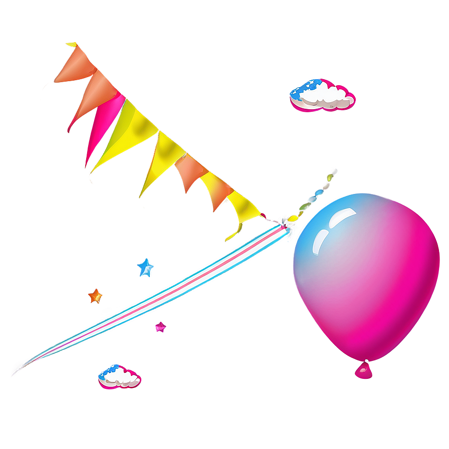 Pink Balloons In Sky Png 80 PNG Image