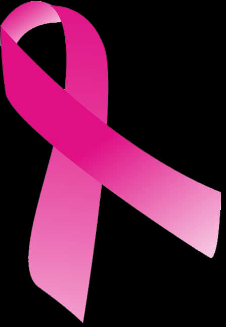 Pink Breast Cancer Awareness Ribbon PNG Image