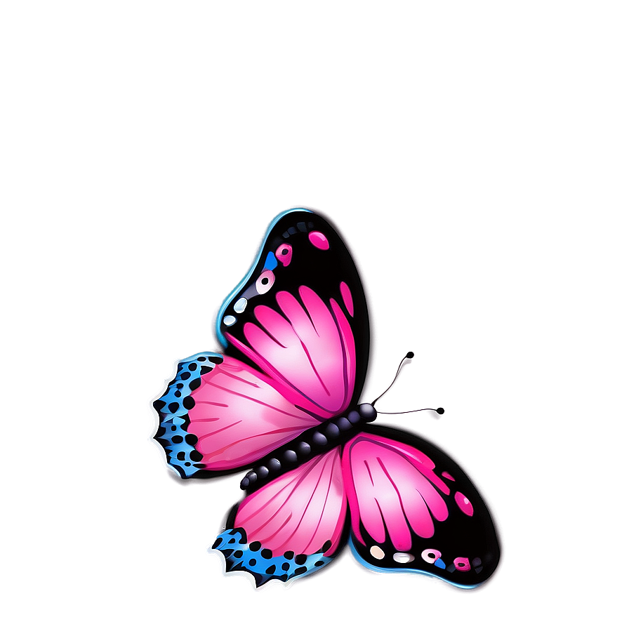 Pink Butterfly Clipart Png 21 PNG Image