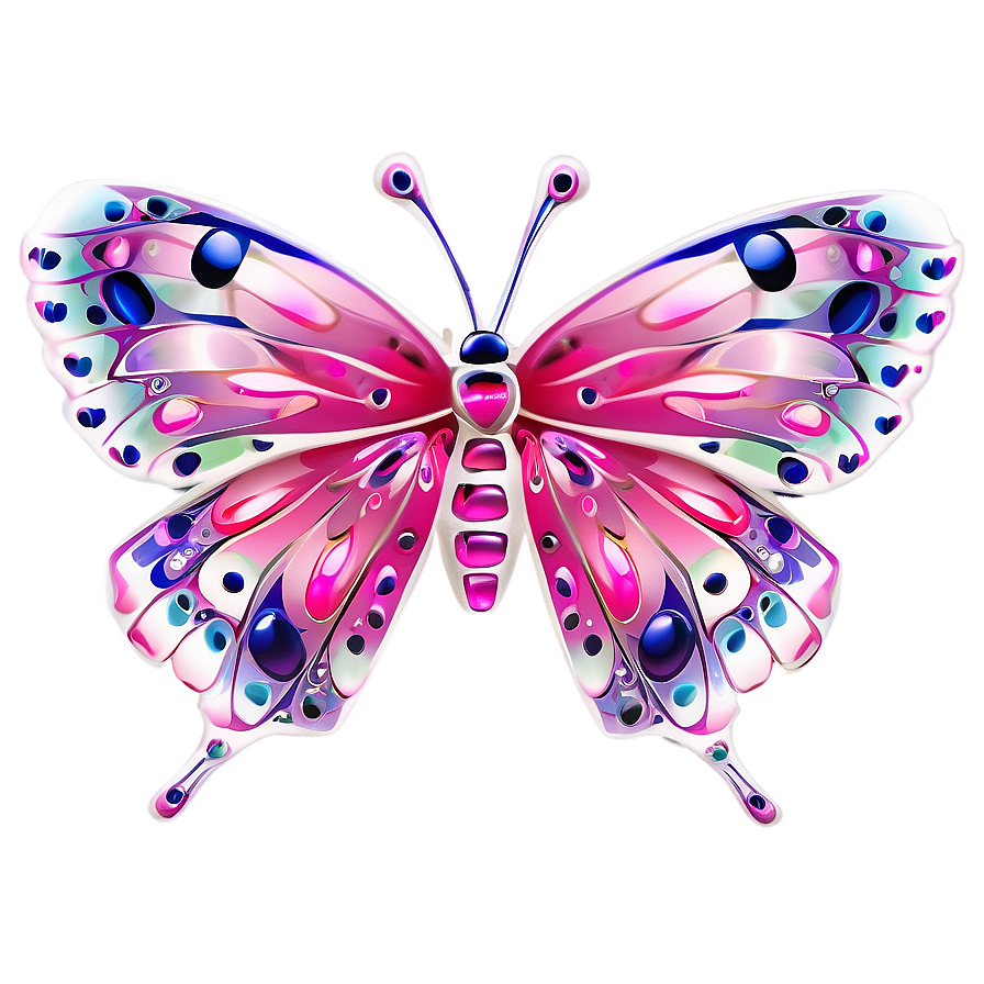 Pink Butterfly For Crafts Png Lxm PNG Image