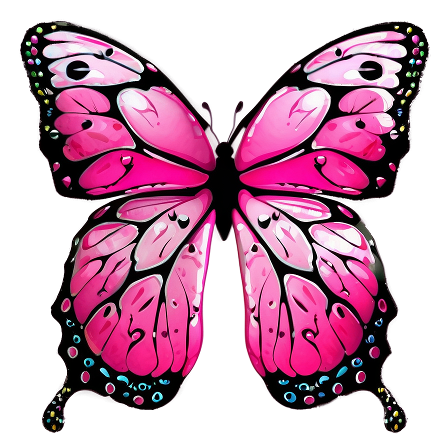 Pink Butterfly Wings Png 05062024 PNG Image