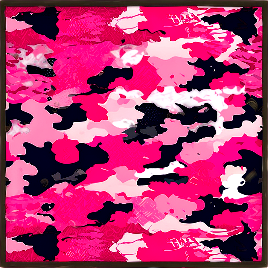 Pink Camouflage Pattern Png 40 PNG Image