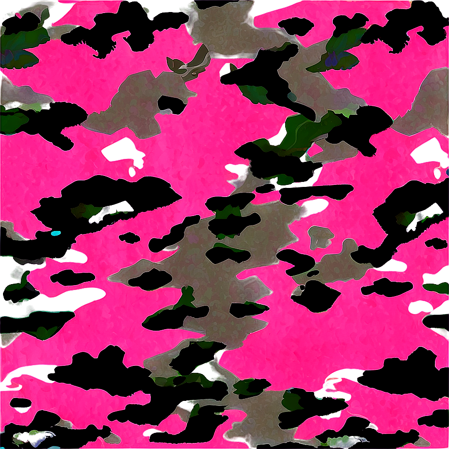 Pink Camouflage Pattern Png Sgy10 PNG Image