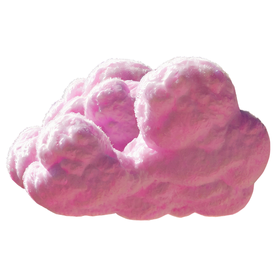 Pink Cloud D PNG Image