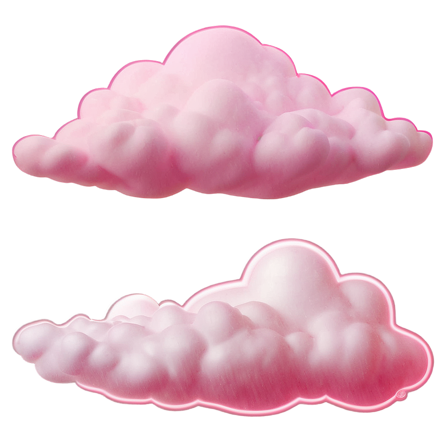 Pink Cloud Ethereal Scene Png 81 PNG Image