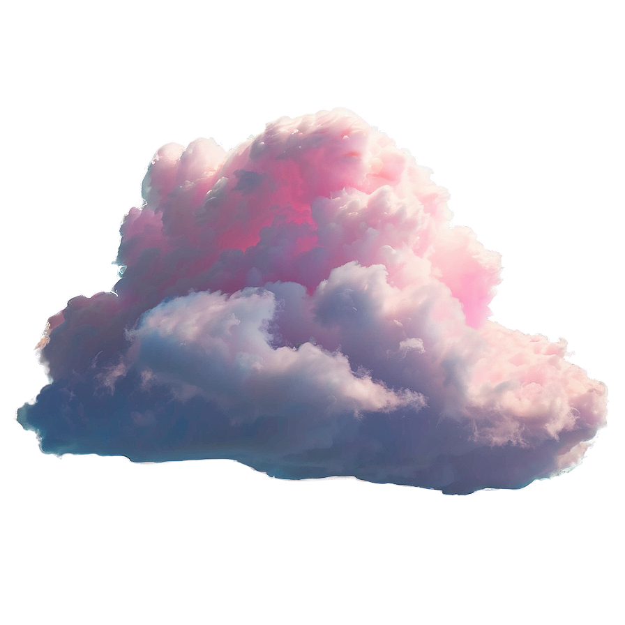 Pink Cloud In Sky Png 62 PNG Image