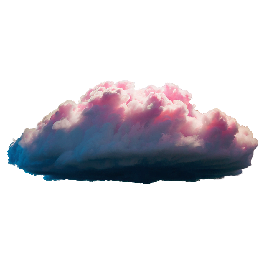 Pink Cloud In Stormy Sky Png Tnk PNG Image