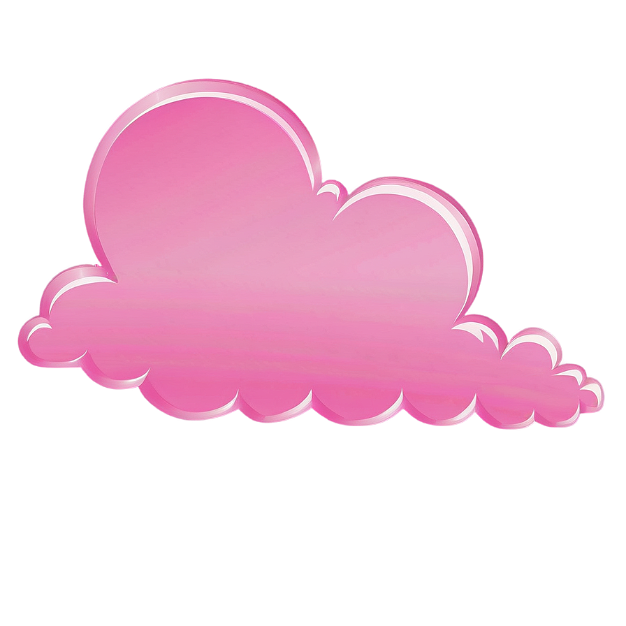 Pink Cloud Reflection Png Hcx PNG Image