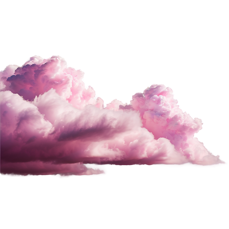 Pink Clouds A PNG Image