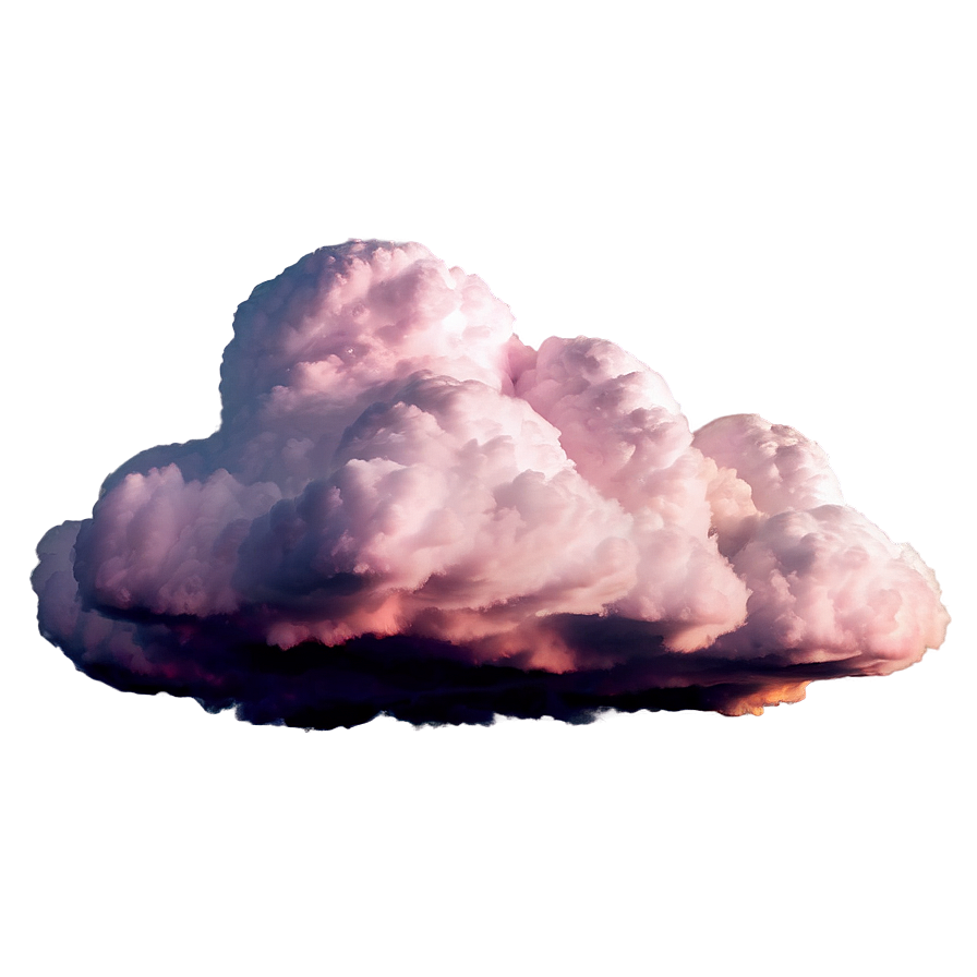 Pink Clouds C PNG Image