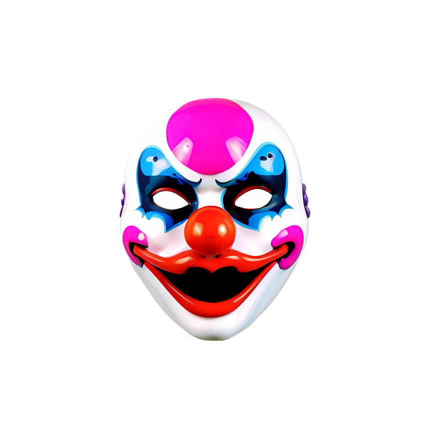 Pink Clown Mask Png Gke PNG Image