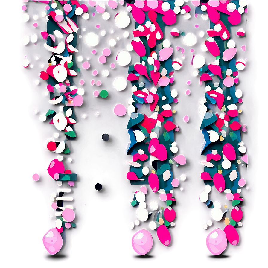 Pink Confetti Png Gup8 PNG Image