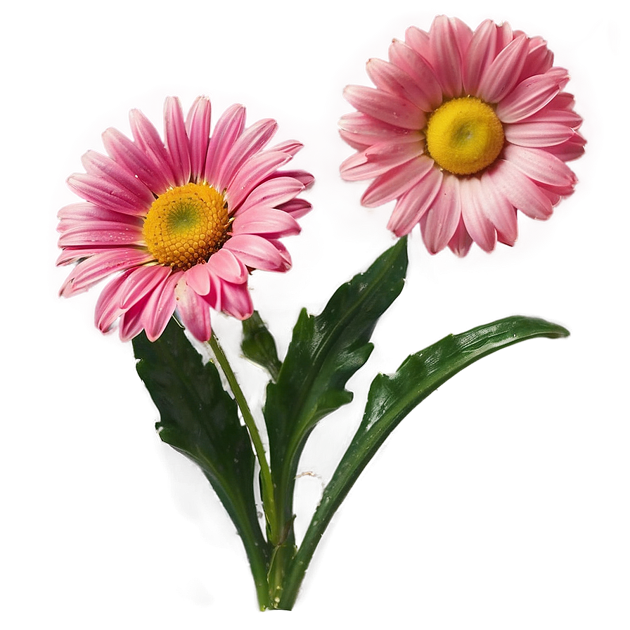 Pink Daisy Flowers Png 86 PNG Image