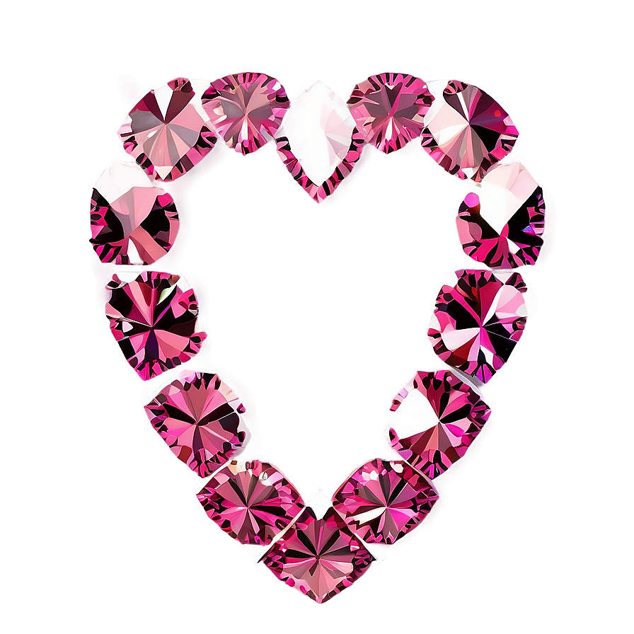 Pink Diamond Heart Allure Png 06282024 PNG Image