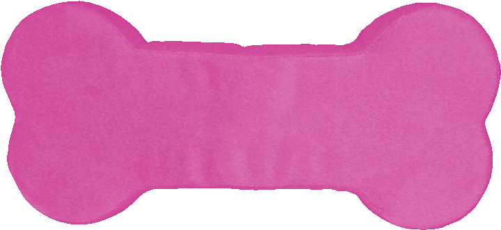 Pink Dog Bone Toy PNG Image