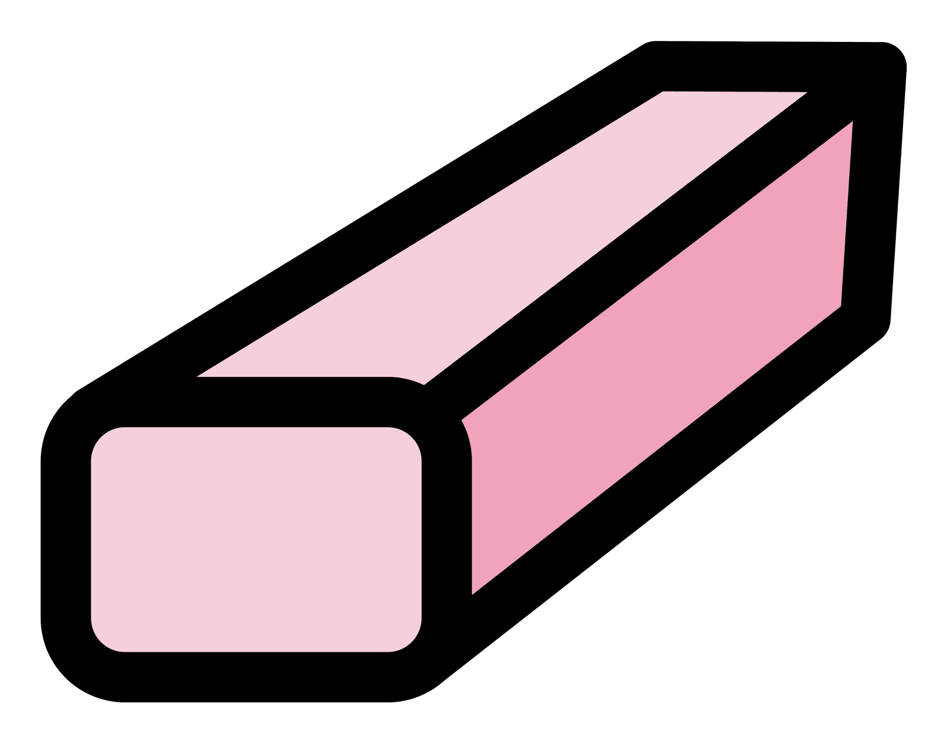 Pink Eraser Icon PNG Image