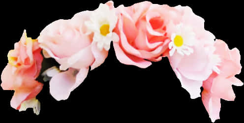 Pink_ Floral_ Arrangement PNG Image