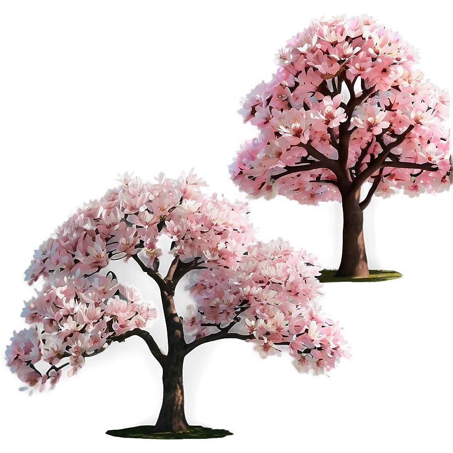 Pink Flowering Tree Png 56 PNG Image