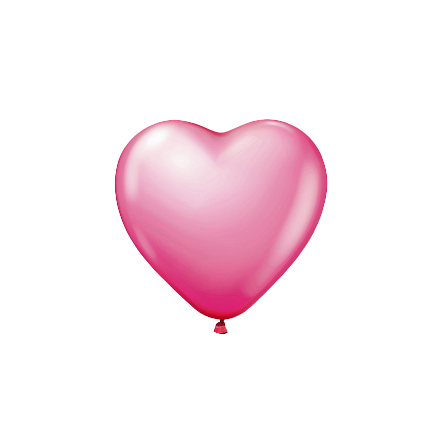 Pink Heart Balloon Png Kqe PNG Image