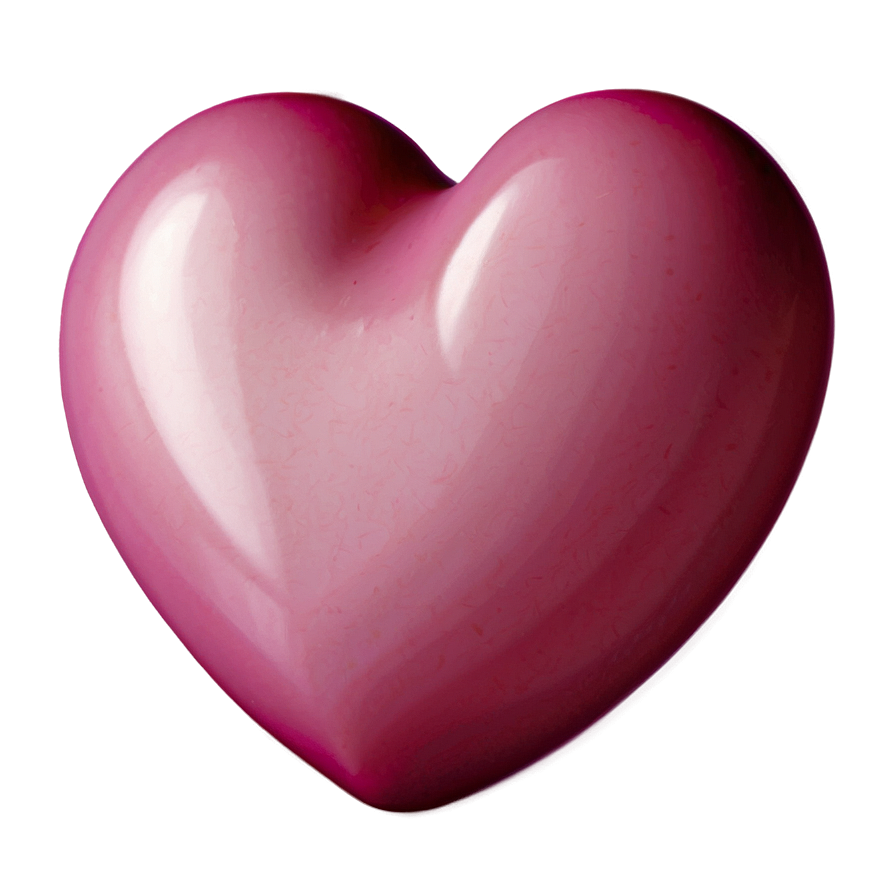 Pink Heart Emoji B PNG Image