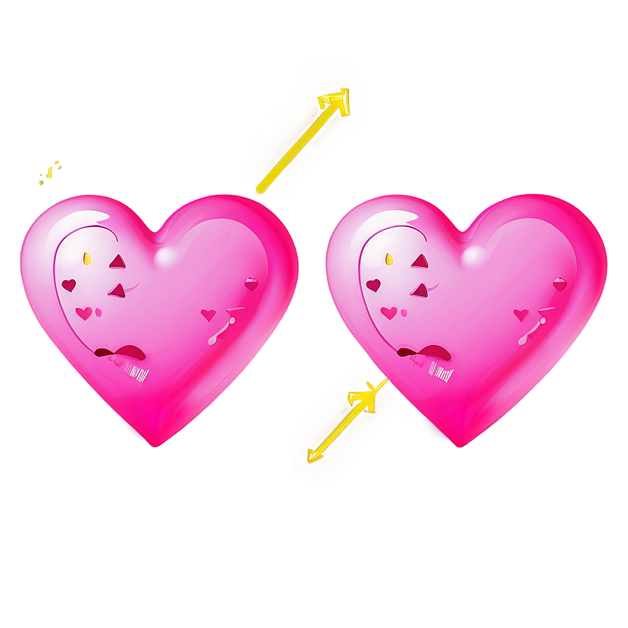 Pink Heart Emoji Clipart Png Bff PNG Image