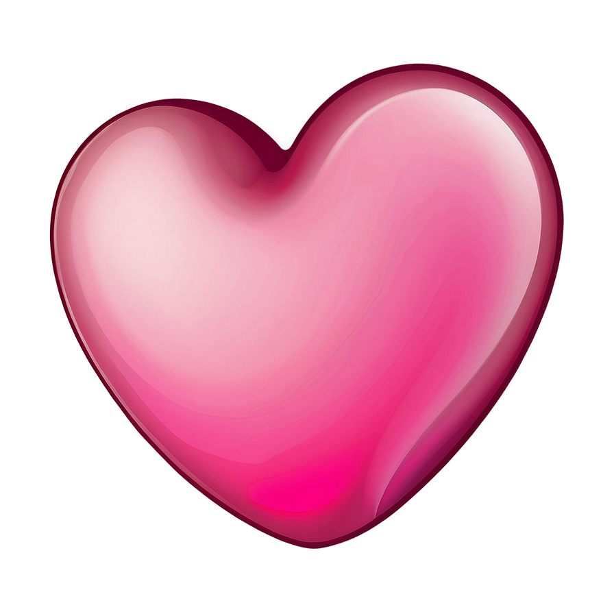 Pink Heart Emoji Clipart Png Rhl81 PNG Image