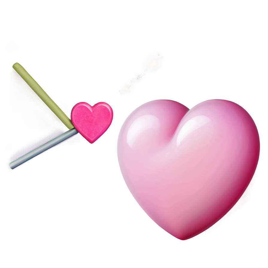 Pink Heart Emoji In Love Png Xbg PNG Image