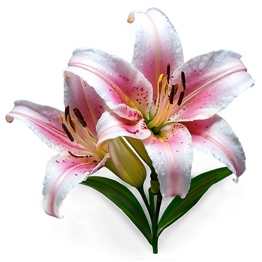 Pink Lily Flowers Png 54 PNG Image