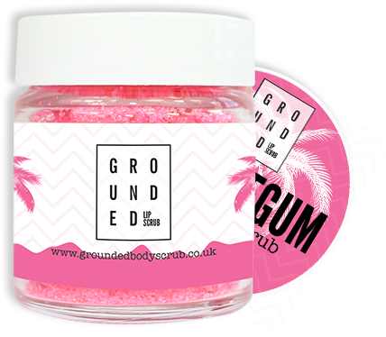 Pink Lip Scrub Container Grounded Body Scrub PNG Image