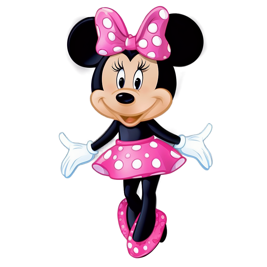 Pink Minnie Mouse Outfit Png 06212024 PNG Image