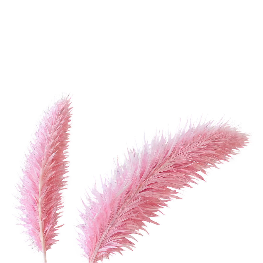 Pink Pampas Stems Png Ajp PNG Image