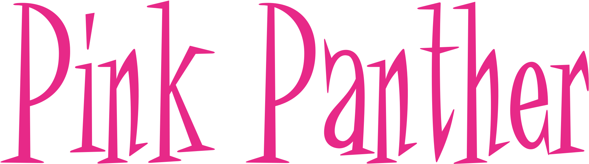 Pink Panther Logo PNG Image