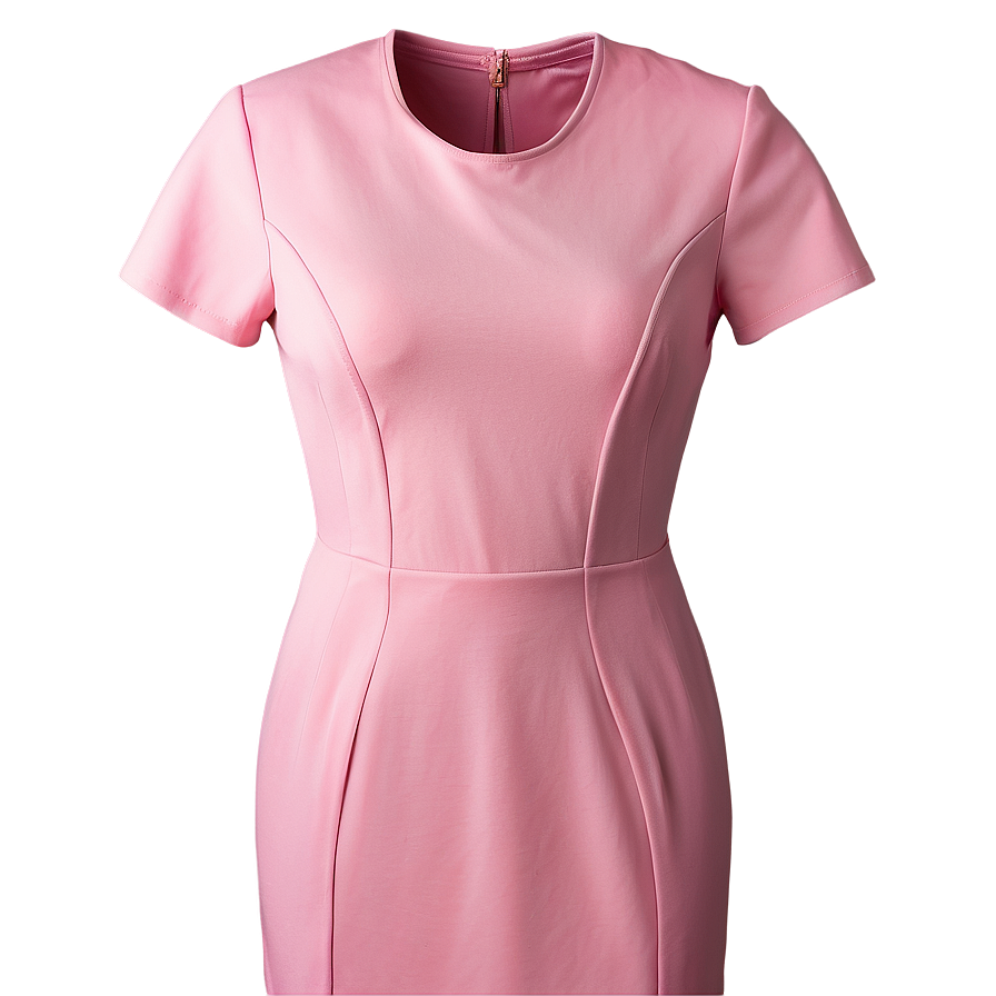 Pink Pencil Dress Png 06292024 PNG Image