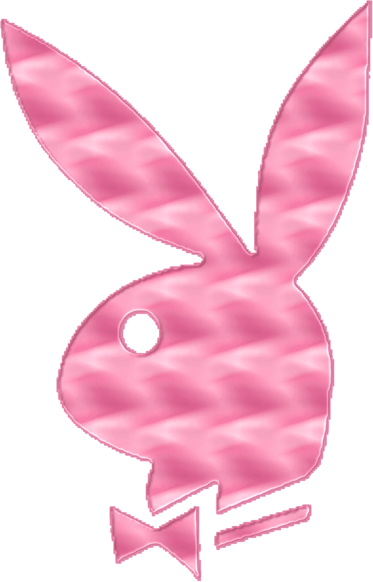 Pink Playboy Bunny Logo PNG Image