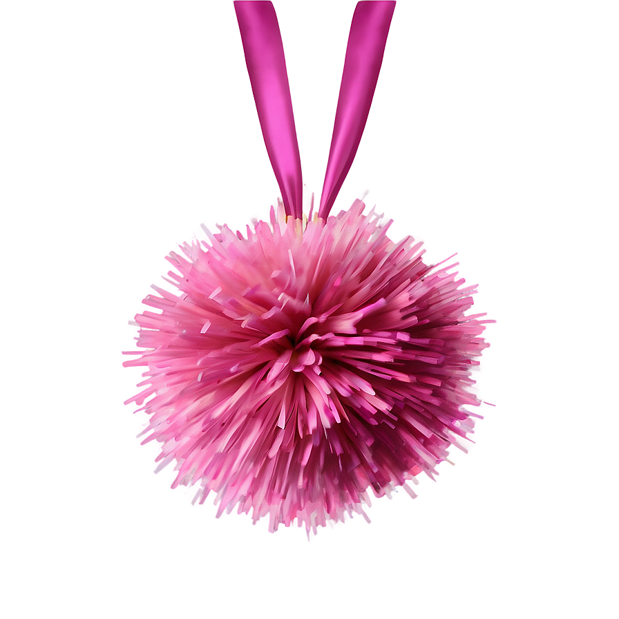 Pink Pom Poms Png 06132024 PNG Image