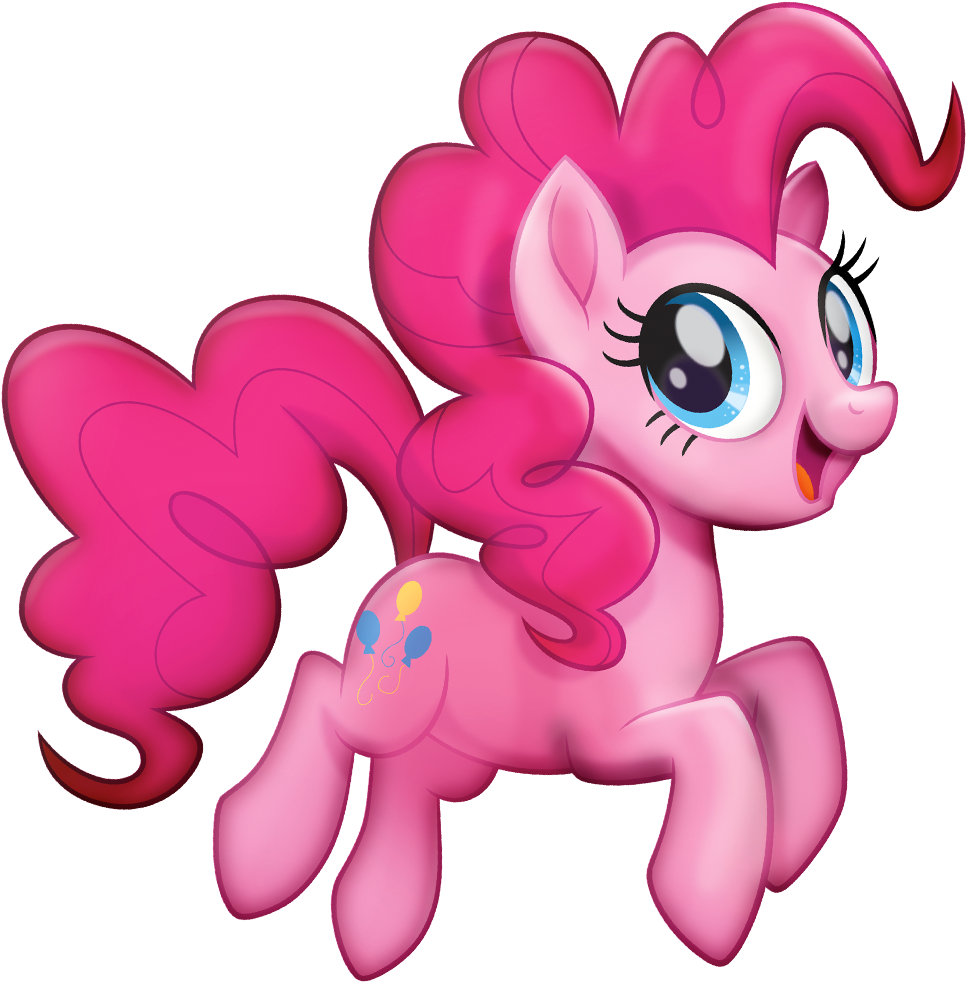 Pink Pony Celebration PNG Image