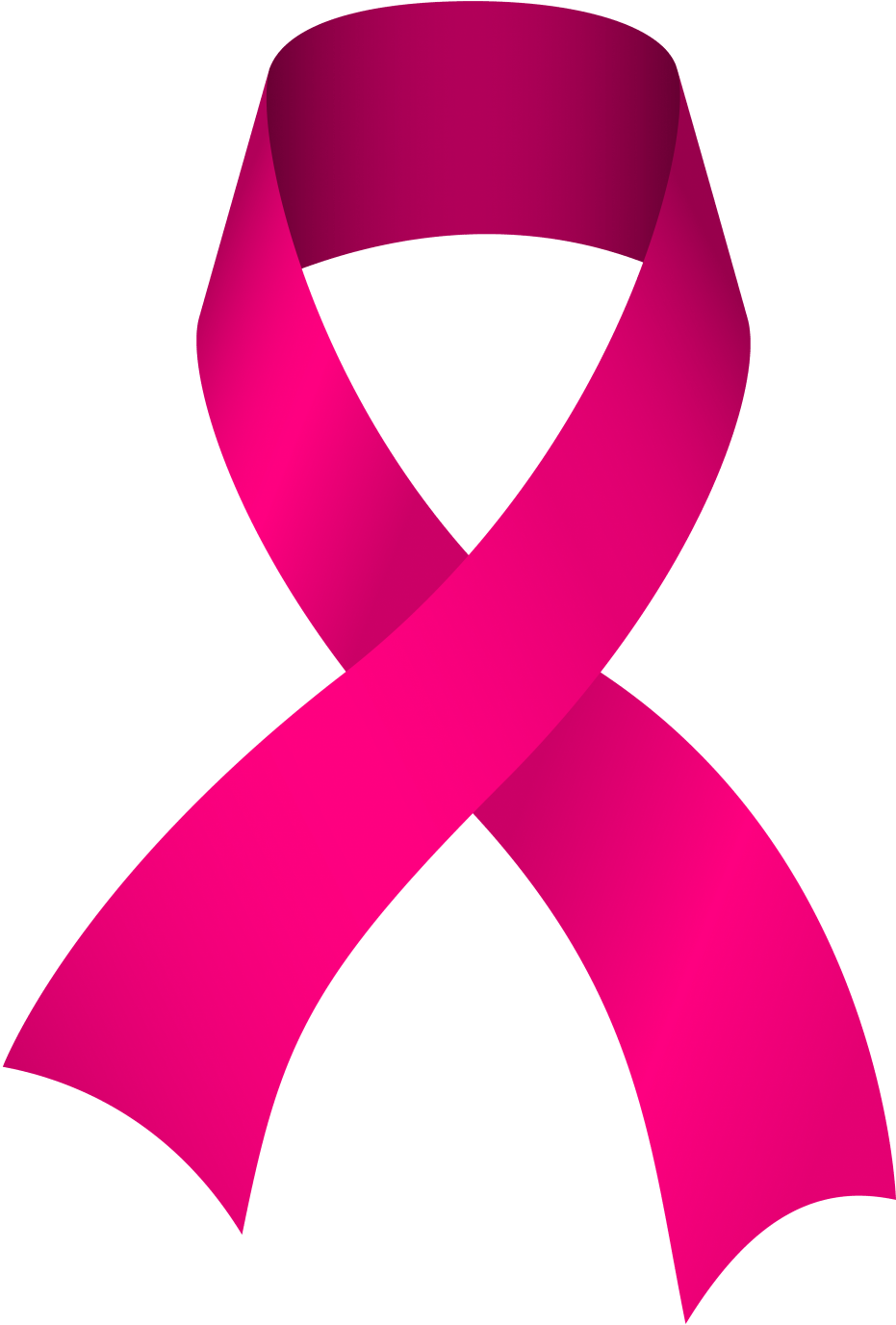 Pink Ribbon Breast Cancer Awareness PNG Image