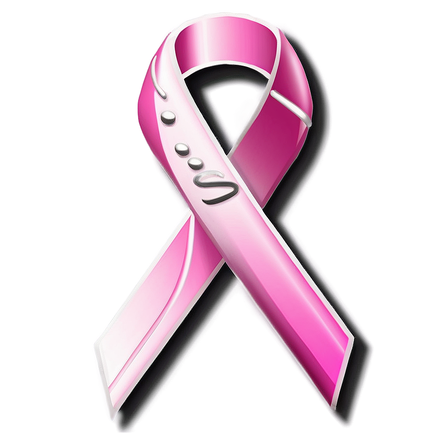 Pink Ribbon Dedication October Png Ibk10 PNG Image