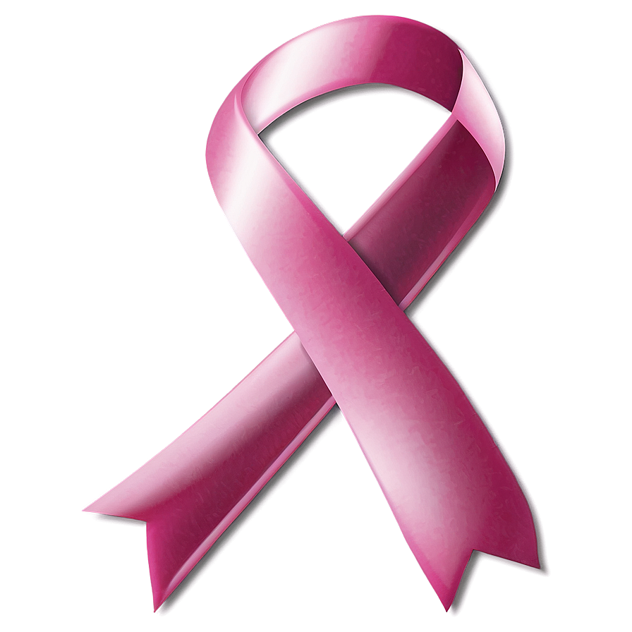 Pink Ribbon For Breast Cancer Awareness Png Byl PNG Image