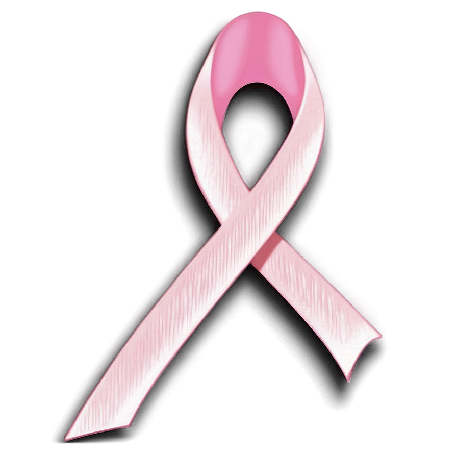 Pink Ribbon For Breast Cancer Awareness Png Fec16 PNG Image