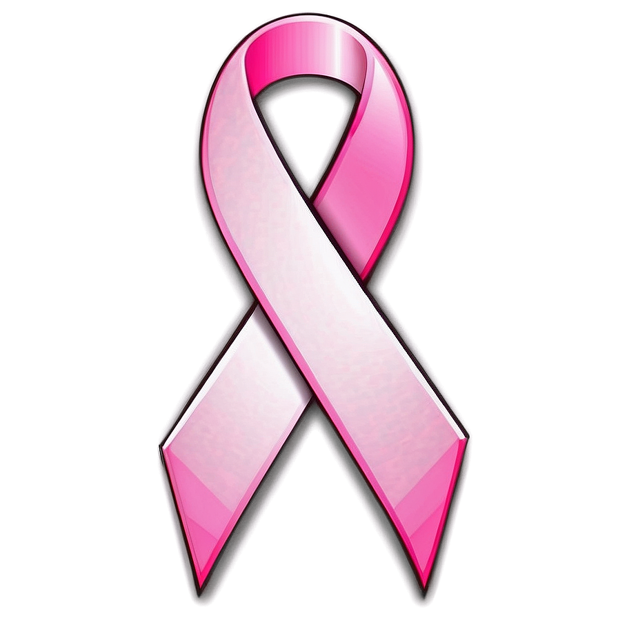 Pink Ribbon In Vector Png Ndm PNG Image