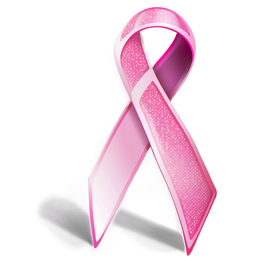 Pink Ribbon With Shadow Png 05252024 PNG Image