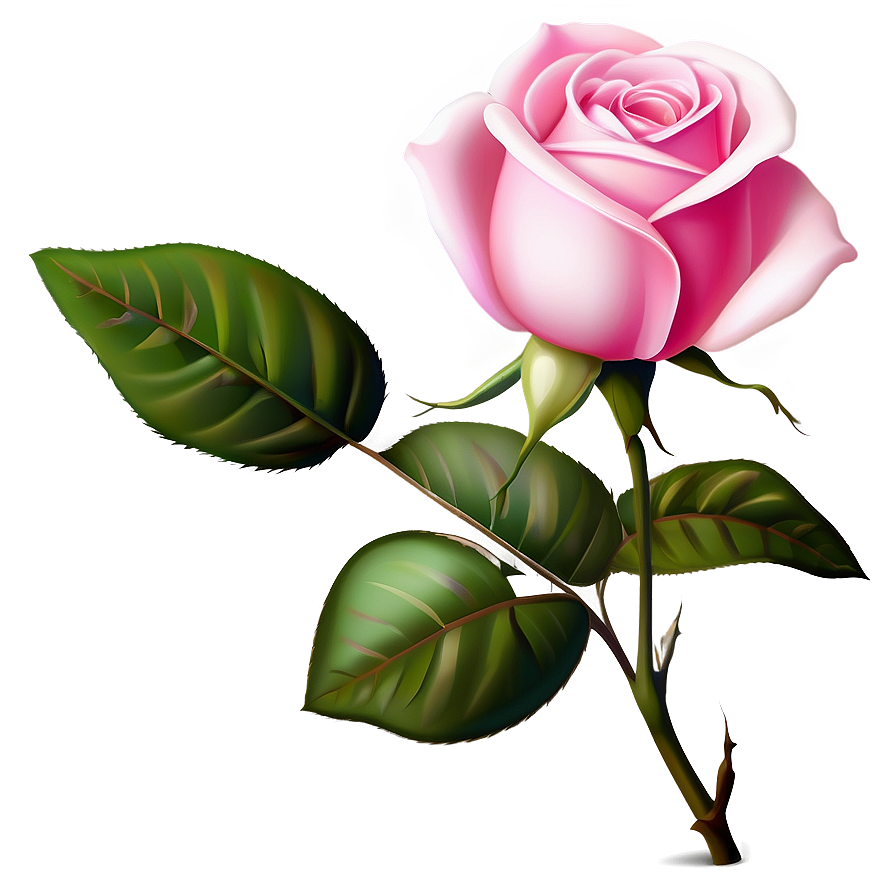 Pink Rose Clipart Png 20 PNG Image