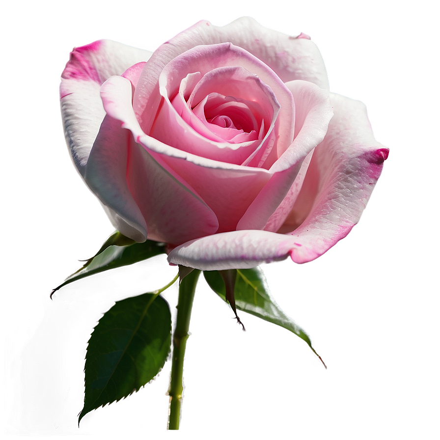 Pink Rose Drawing Png Oom PNG Image